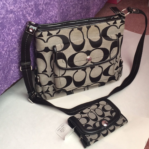 Authentic Coach Set! Crossbody and Wallet!!! - Picture 2 of 7